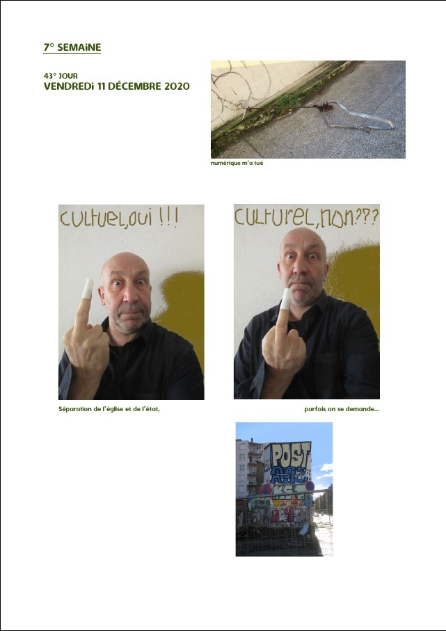 Elzevir - Journal de reconfinement - Semaine 7