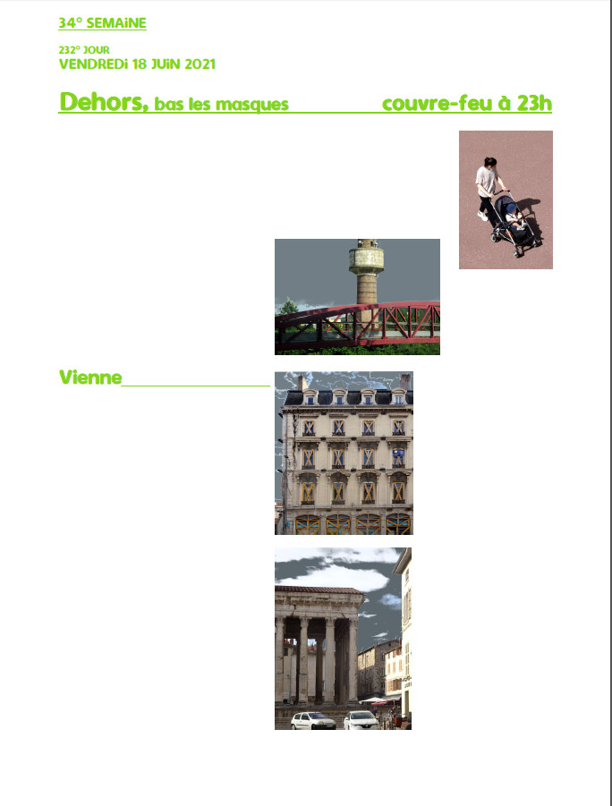 Elzevir - Journal de reconfinement - Semaine 34